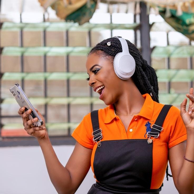 Kaveri Mehta, Lead Design Curator at SparkBridgeCore, reviewing corporate floral arrangements